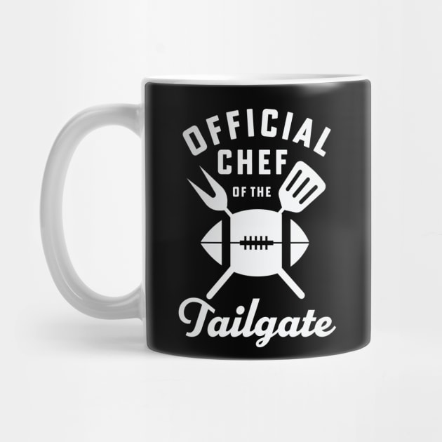 Tailgate Chef Football Tailgating Official Chef of the Tailgate by PodDesignShop